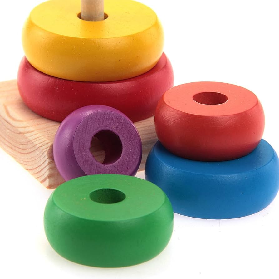 Amazon.co.jp: カラフルな木のおもちゃベビー子供子ども学習